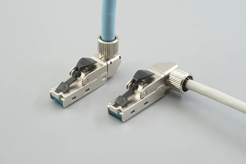 Category 6A Shielded Field Termination Plug